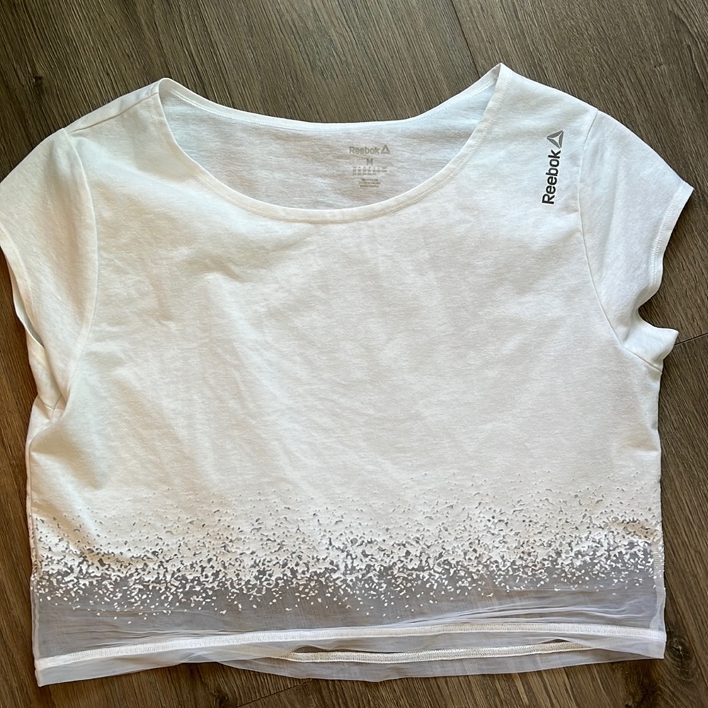 Reebok crop top/workout top